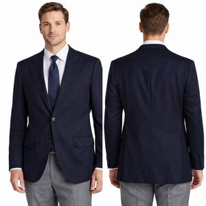 Men’s 100% Cashmere Loro Piana Navy Blazer 43  John W. Nordstrom Quiet Luxury